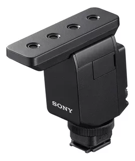 Microfono Pistola Inalambrico Sony Ecm-b10 Para Camara Color Negro