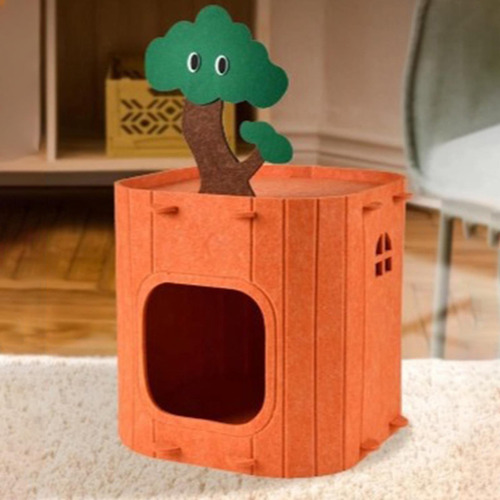Casa De Gato Cama De Gato Cave Cabaña 33cmx33cmx26cm