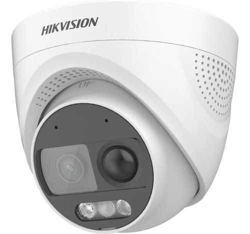 Camara Domo Hd Con Audio 2mp Colorvu Pir Sirena Hikvision 