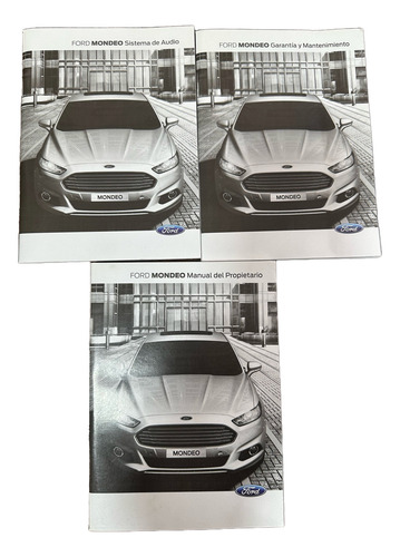 Manual Propietario Ford Mondeo 2015/2020 Original