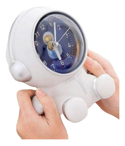 Reloj Alcancía Analógico Diseño Astronauta