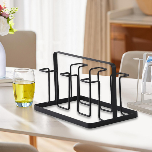 Para Estante Secado Tazas, 6 Portavasos, Soporte Vasos