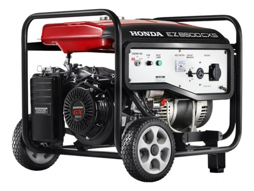 Gerador Energia Honda Ez6500 220v 6,5 4t Partida Elétrica