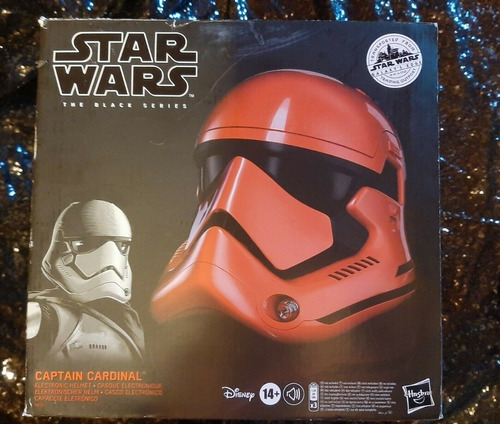 Casco Star Wars Black Series Captain Cardinal Stormtropper