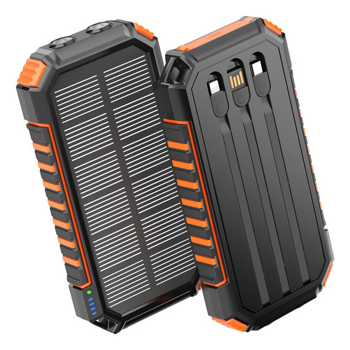 Banco De Energía Solar Hiluckey 27000 Mah Con 15 W Pd Qc 3.0
