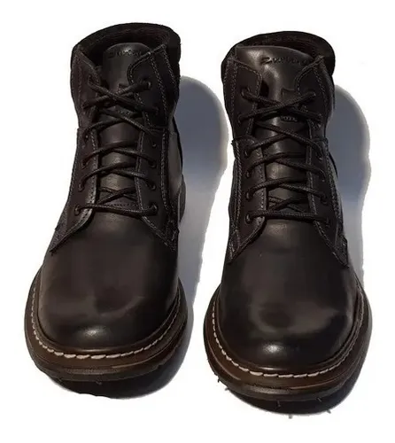 Borcego Cuero Hombre Zurich 5800 Cord n C moda Acolchada