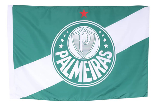 Bandeira Oficial Palmeiras Torcedor (1 Face)