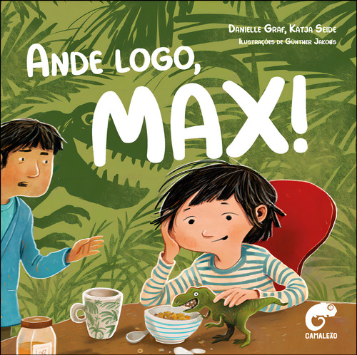 Livro Ande Logo, Max! de Seide, Katja Editora Camaleão Capa Mole em Português, 2024