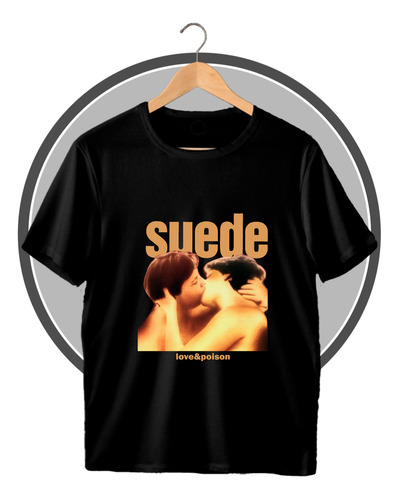 Remera Estampada Unisex Suede 1 (0208) Rock And Films