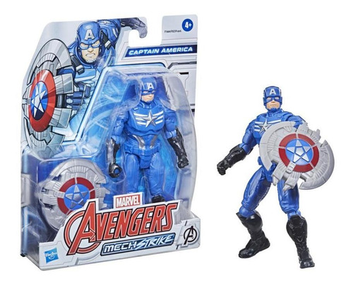Figura De Acción Marvel Mechstrike Capitán América