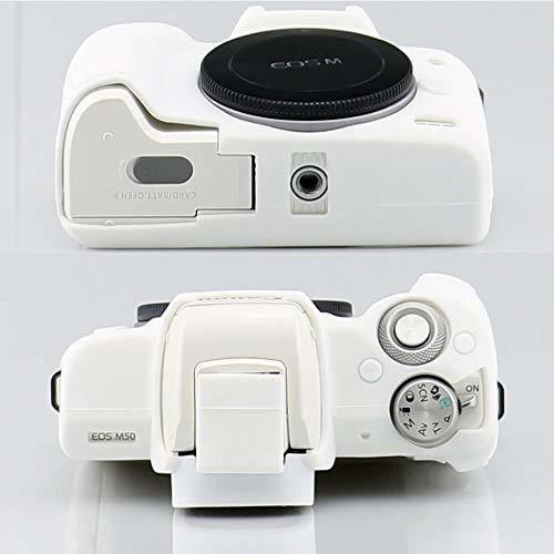 Funda Para Canon Eos M50, Eos M50 Mark Ii, Blanco