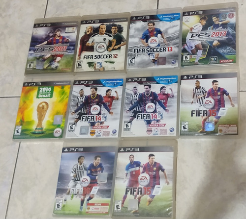 Espectacular Colección Fifa Playstation 3 Originales 