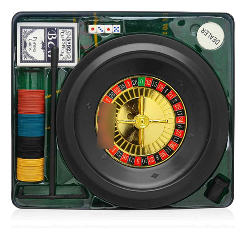 Kit Poker Jogos 100 Fichas Baralho Roleta 2 Feltros Coletor