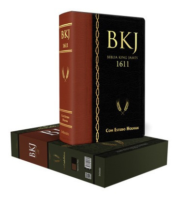 Bíblia De Estudo King James Bkj 1611 Holman- Envio Imediato 