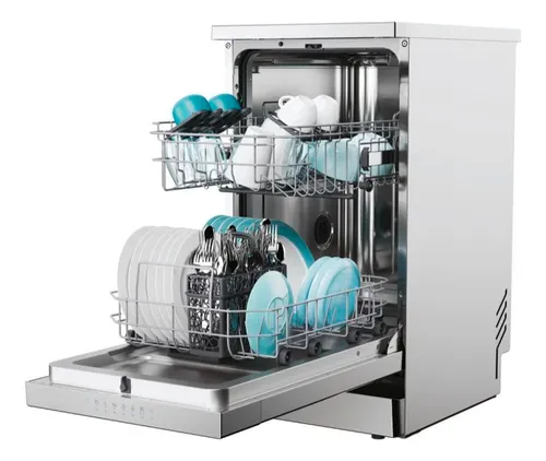 Lavavajillas Inverter 10 Servicios Candy Cf0c7sb0fx Inox Color Gris