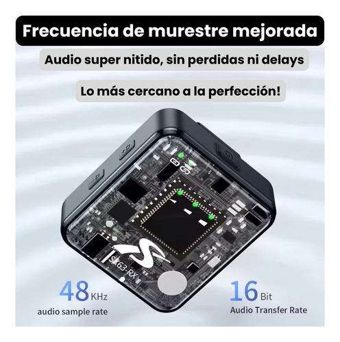 2 Microfonos Inalambricos Corbateros Para Celular Pc Periodista Grabar Videos Live Podcast Youtube Bluetooth 5.0 Sx63 Gxtronics