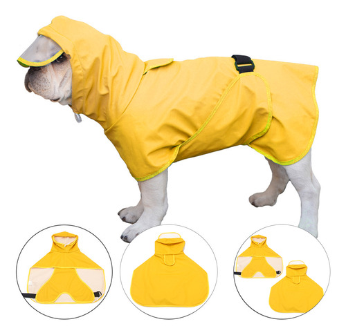 Poncho Impermeable Para Perros, Impermeable Para Perros, Cha
