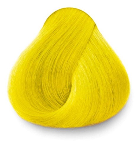 Kit Tinta Küül Color System  Funny colors tono amarillo neón para cabello