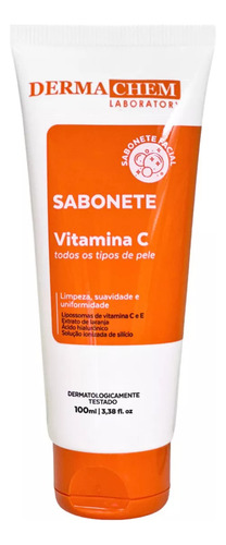 Kit Skincare Sabonete + Sérum Clareador Vitamina C Dermachem