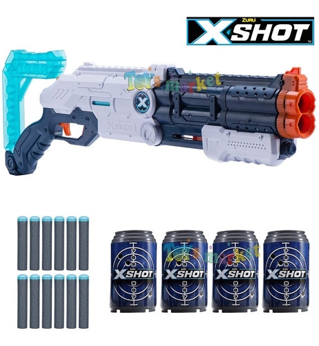 Imagen 2 de 10 de Escopeta Hawk Eye Rifle Sniper Pistola Dardos X-shot Nerf