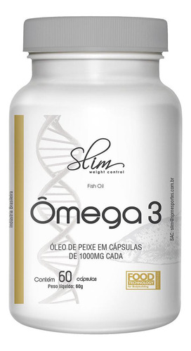 Ômega Epa+ Dha 60 Cáps - Slim Weight Control