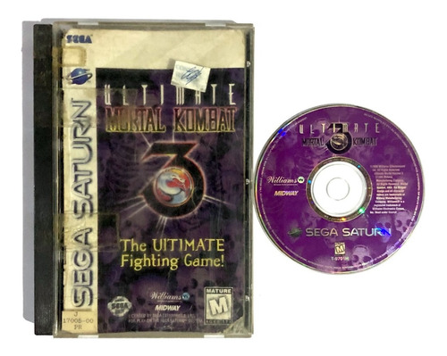 Ultimate Mortal Kombat 3 - Juego Original Para Sega Saturn
