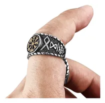 Comprar Anillo Acero Inoxidable Estilo Vikingo