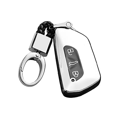 Sanrily 3 Buttons Soft Tpu Key Fob Cover For Volkswagen Volk