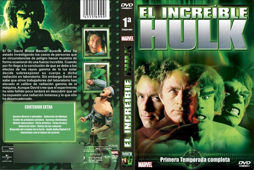 Hulk , Serie Completa - Dvd Latino 