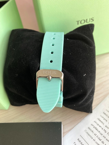 Reloj Tous Free Fresh Acero Y Policarbonato Silicona Menta