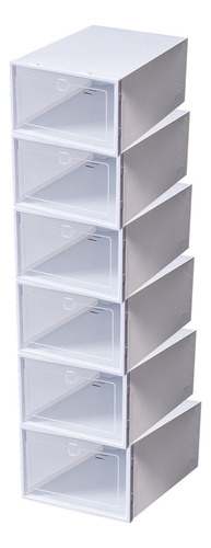 Cajón Plegable Para Zapatos, Transparente, Engrosado, Tipo C