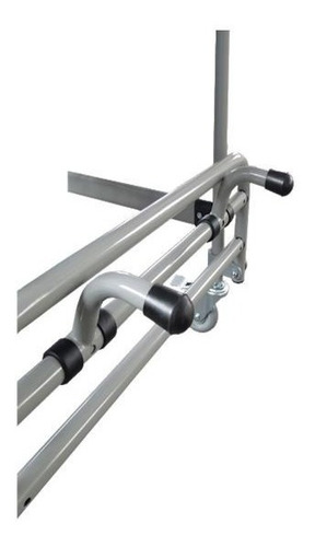 Imagem 2 de 5 de Cadeira Sanitária Higiênica De Banho Aço D50 Dellamed 150 Kg