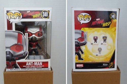 Pop! Funko Ant-man #340 Marvel Ant-man Y Wasp (Usado)