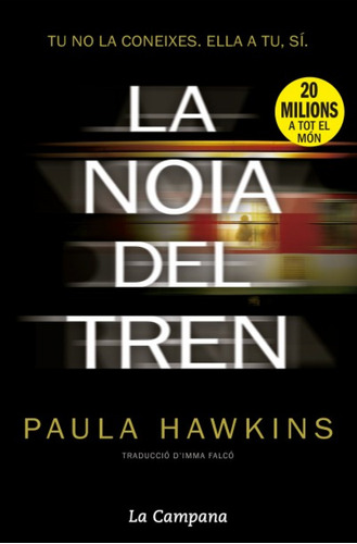 Libro La Noia Del Tren De Hawkins Paula