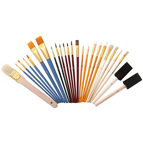 Wdfffe 25pcs Set Of Brushes Combination Watercolor Brushes S