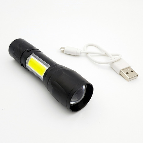 Imagen 3 de 3 de Mini Linterna Led Recargable Zoom 2