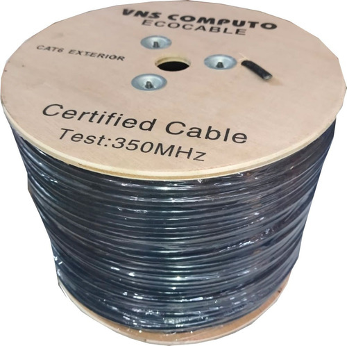 Cable Utp Doble Forro Exterior Cat6 Cal23  Cond. Cobre B22-1