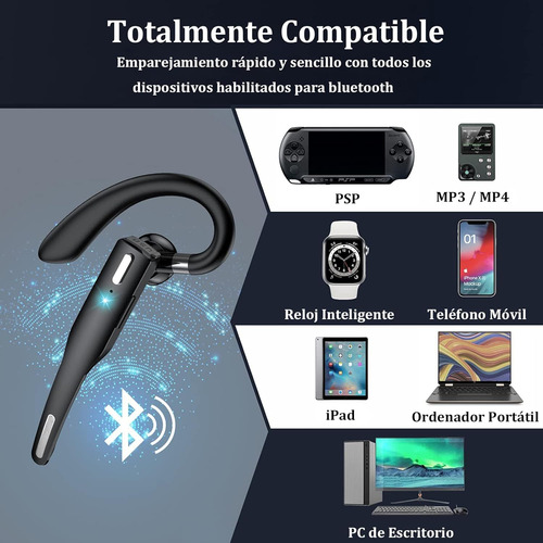 Auriculares Bluetooth 5.1 C/ Cancelación De Ruido