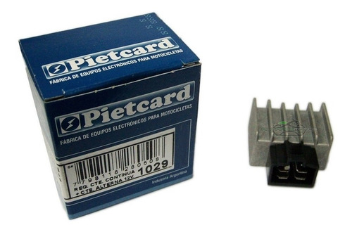 Imagen 3 de 3 de Regulador Voltaje 1029 Pietcard Biz Wave Bros Titan Varias