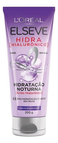 Creme Hidratação Noite L'Oréal Elseve Hidra Hialurônico 200g
