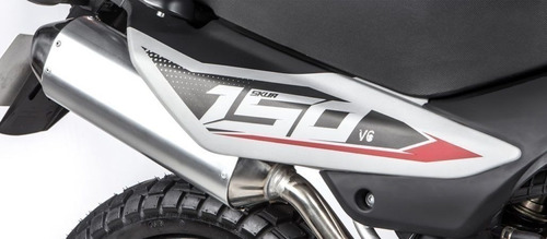 Imagen 10 de 15 de Motomel Skua Silver Edition - Ahora 12/18 - Crédito Dni!