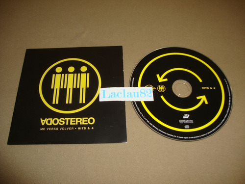 Soda Stereo Me Veras Volver Hits & + 2007 Sony Cd