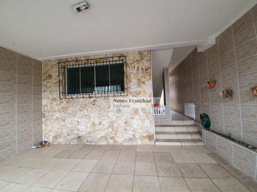 Imagem 17 de 19 de Sobrado Com 3 Dormitórios Sendo 1 Suíte, 2 Vagas À Venda Por R$ 700.000,00 - Vila Santa Maria - São Paulo/sp - So1300