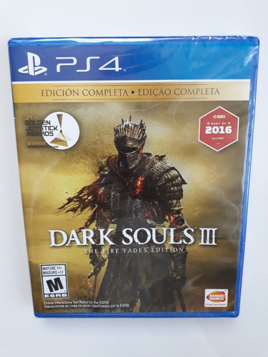 Dark Souls 3 Edición Completa Juego Ps4 Nuevo Y Sellado.