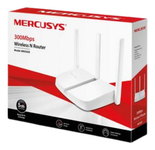 Imagen 2 de 2 de Router Inalambrico N Mercusys Mw306r 300mbps
