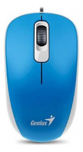 Mouse Genius Dx-110 Usb Azul Marino