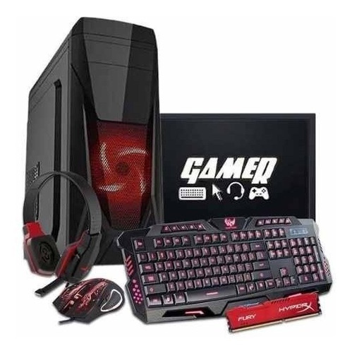 Pc Completo Gamer A4 6300 3.9ghz, 8gb, Frete Gratis! Nfe