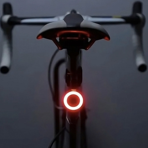 Kit 2 Lanternas Led Bicicleta Bateria Usb