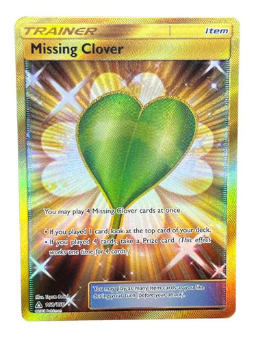Missing Clover Carta Pokemon Inglés 