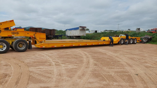 Lowboy Extensible Para Movimiento De Trenes Vagones Hi Rail